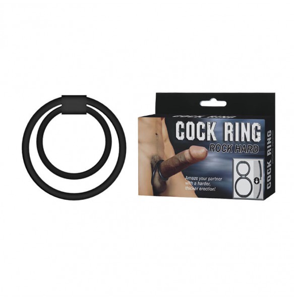 BAILE - Fierce Man Delay Dual Penis Cock Rings